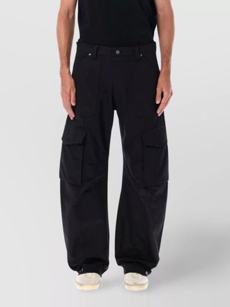 Golden Goose cargo utility trousers wide leg