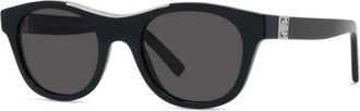 Givenchy Authentieke 4G Bril Topkwaliteit - unisex - Zonnebrillen - Zwart - 50 MM - Accessoires