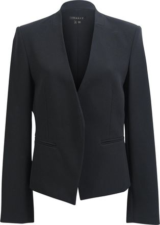 Theory Lanai Blazer in Black Wool