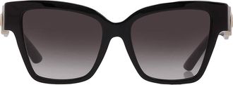 Dolce & Gabbana Grey Gradient Butterfly Ladies Sunglasses DG4470 501/8G 54