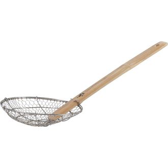 Joyce Chen Stainless Steel Spider Strainer, 7-Inch in Bamboo at Nordstrom