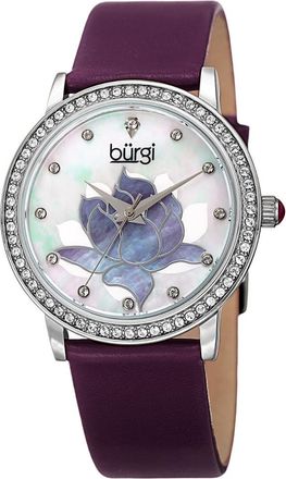 B&uuml;rgi Burgi Womens Leather Watch