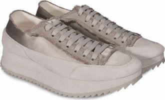 Pedro Garcia Womens Orella Sneakers In Lentil Satin