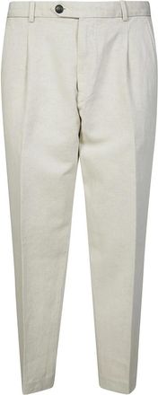 Circolo 1901 Pantalone Formal Skewed Weft - Heren - Chinos - Beige - XL - Katoen - Broeken