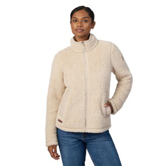 Free Country Womens Sierra Sherpa Pile Zip Up Jacket