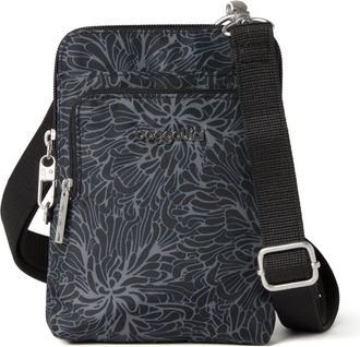 Baggallini Securtex Anti-Theft Activity Small Crossbody Bag in Midnight Blossom at Nordstrom