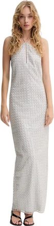 Rotate ROTATE Birger Christensen - Vestido Largo - Dresses - Mujer - Gris - M