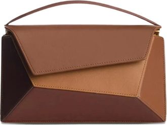 Mlouye Borsa tote Naomi piccola - Marrone