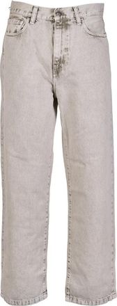Carhartt Work in Progress Landon Pant - Heren - Regular Fit Jeans - Grijs - W36 - Katoen - Jeans