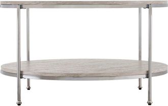 SEI Furniture Sei Furniture Silas Faux Stone Cocktail Table