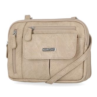 MultiSac Zippy Triple Compartment Crossbody Bag