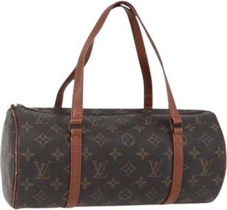 Louis Vuitton Pre-owned Handbags, female, Brown, Size: ONE SIZE Pre-owned Canvas Handbag