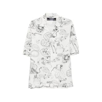 Jacquemus Illustrative-print Short-sleeve Shirt