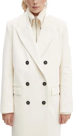 Iro Kirissa jas met dubbele rij knopen - Beige