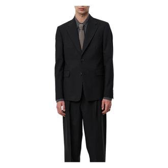 Mfpen Blazers, male, Black, Size: M Single Breasted Blazer
