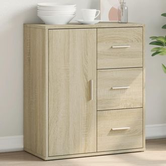 vidaXL Vidaxl - Aparador De Madera De Ingenier&iacute;a Roble Sonoma 60x31x70 Cm