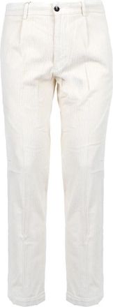 Michael Coal Mc Denny Slim-fit Broek - Heren - Slim Fit Broeken - Wit - W31 - Katoen - Broeken