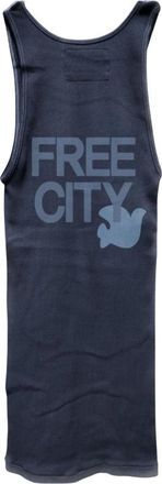 Freecity Freecity, Heren, Tops, Blauw, Maat: Xs/S Katoen