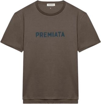Premiata T-shirt - Heren - T-shirts - Bruin - S - Tops