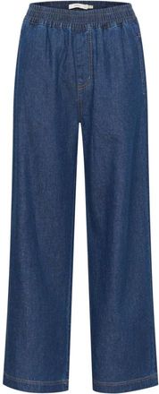 Inwear Blauwe Denim Pullon Broek - Dames - Regular Fit Jeans - Blauw - XL - Denim - Jeans