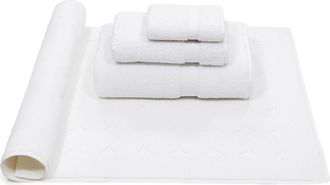 Linum Home Textiles Sinemis Terry 4-Piece Towel Set - White at Nordstrom Rack