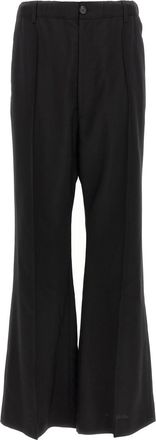Marni Black Tropical wool pants
