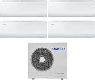 Samsung Aire Acondicionado Cuatro Split Inverter Samsung Cebu Serie 9000+9000+9000 Btu Con Aj080txj4kg/eu Wi-fi 9+9+9 - Nuevo