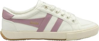 Gola Womens Stratus Plimsolls Sneaker In Off White/candy
