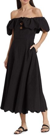 Sea New York Womens Leona Strapless Dress, Black