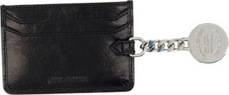 Zadig&Voltaire Sunny Pass Card Holder - Dames - Portefeuilles - Zwart - ONE Size - Katoen - Accessoires