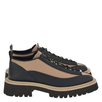 Ferragamo Atlante Combat Boots, Size 9 EE