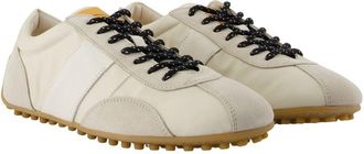 Tod's Womens Leather Low-Top Sneaker White Calfskin