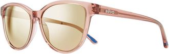 Revo RE 1101 DAPHNE Polarized 10CH Womens Sunglasses Pink Size 56