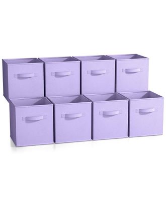 Sorbus 11In 8 Pack Foldable Storage Bins
