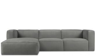 CXL by Christian Lacroix 5-Sitzer Design Ecksofa Muse mit Eckteil links, Cordbezug