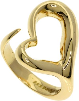 Tiffany & Co. Open Heart Yellow Band Ring (Pre-Owned)