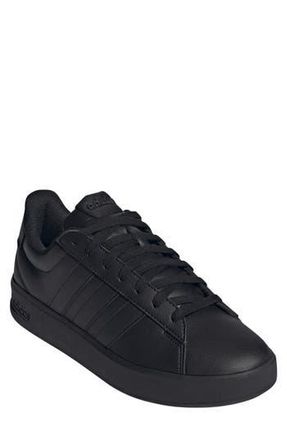 adidas Grand Court 3.0 Sneaker in Core Black/Core Black/Carbon at Nordstrom Rack, Size 10.5