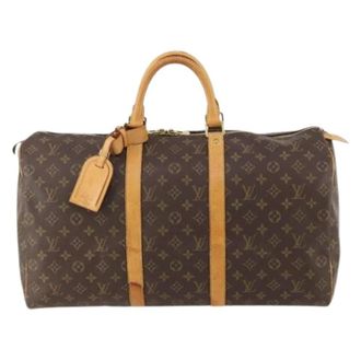Louis Vuitton Pre-owned Keepall Bag - unisex - Louis Vuitton Vintage - Vintage Weekend Bags - Brown - ONE SIZE - Pre-owned