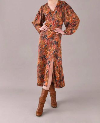 Chufy Lucas Maxi Dress In Andino Brown