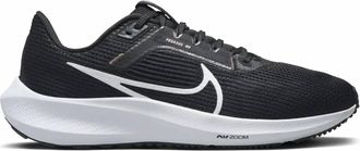 Nike Womens Air Zoom Pegasus 40 Running Shoes In Black/white-Iron Grey