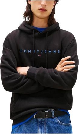 Tommy Hilfiger Urban Logo Sweatshirt - Heren - Hoodies - Zwart - 2XL - Katoen - Hoodies & sweatvesten