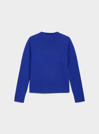 Contemporaine Womens Fine-knit mock-neck sweater