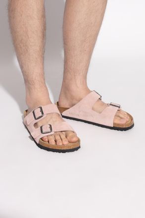 Birkenstock Arizona BS Slides, Mens, Pink