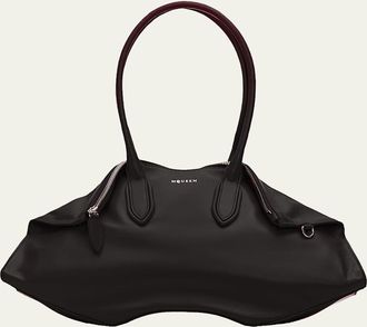 Alexander McQueen Manta Sculptural Nappa Leather Shoulder Bag