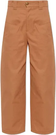 Chlo&eacute; Broeken, Dames, Oranje, S, Katoen, Straight-Leg Broeken