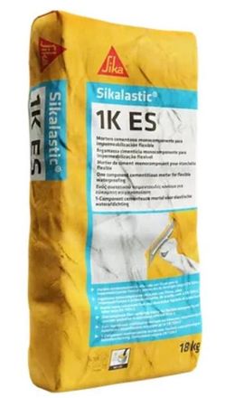 Sika Sikalastic-1k Es Grigio Chiaro 20kg Malta Monocomponente Impermeabilizzante