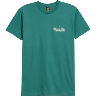 Dark Seas Land of Sunsine Cotton Graphic T-Shirt in Pine at Nordstrom, Size Xx-Large