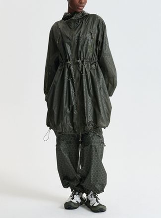 Cecilie Bahnsen Womens Emma long canvas Windbreaker Jacket Cecilie Bahnsen x The North Face