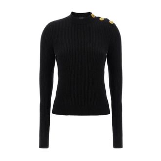 Balmain Mujer, Jerseys, Negro, Talla: S