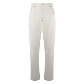 Diesel Straight Jeans, male, White, Size: W38 Elegant Light Jeans